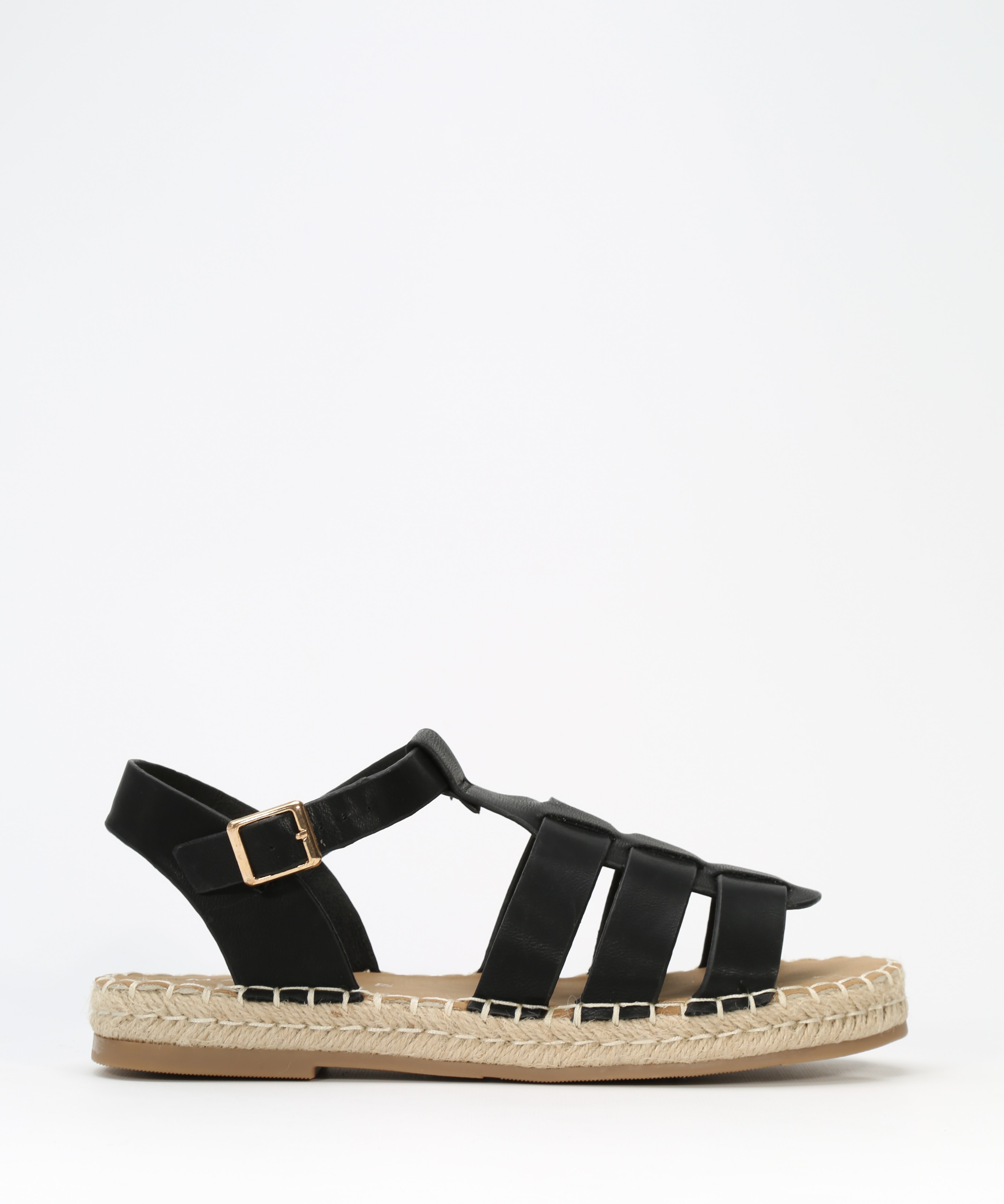 Sandalias cangrejeras yute planas image number null